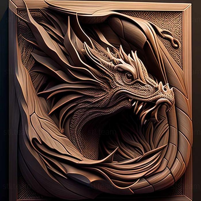3D модель Игра дракон 2014 (STL)
